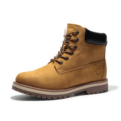 Men's Insulated Winter Snow Boots Outdoor Warm Cold-Weather Work Boots