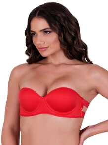 Women Bras & Bralettes - 紅色 - 查看 1