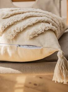 1pc Retro Style Chenille Decorative Cushion For Sofa