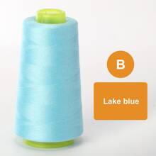 1 Miếng 3000 Chỉ khâu tay 402 Tòa tháp Áo khoác Công nghiệp Chỉ máy khâu - loại màu xanh - Xem 2