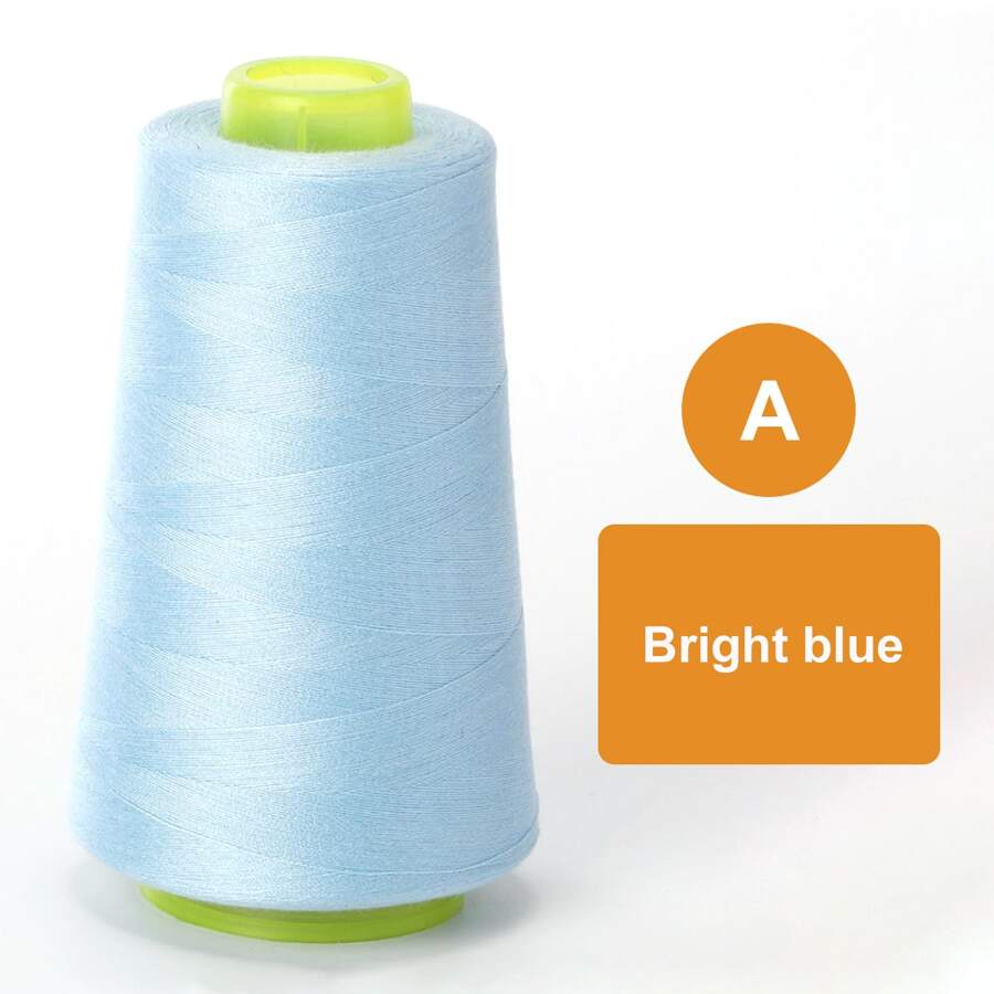 1 Miếng 3000 Chỉ khâu tay 402 Tòa tháp Áo khoác Công nghiệp Chỉ máy khâu - loại màu xanh - Xem 1