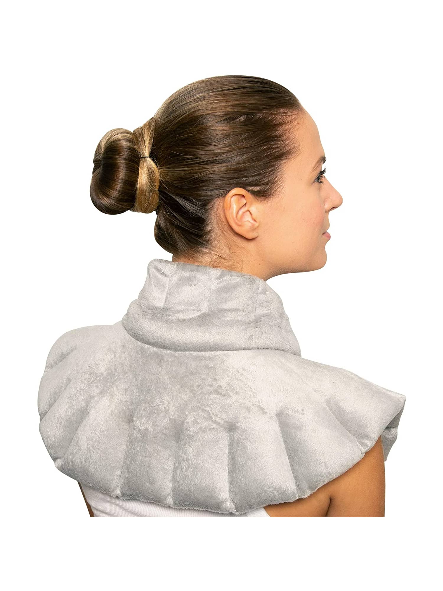 Bed Buddy Lavender Neck and Shoulder Wrap Microwave Heating Pad for