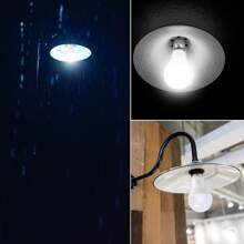 1入組12瓦LED動態感應燈泡 6000K日光色- PIR感應器自動開關，適用於家庭、停車場和夜間照明- AC85-265V - 12瓦 - 查看 6