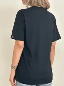 Women T-Shirts - màu đen - Xem 2