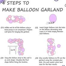 126 pièces de ballons en latex métalliques rose vif, orange et or. Kit de guirlande et d'arche pour la Saint-Valentin, la remise des diplômes, l'anniversaire, le mariage, l'anniversaire, les célébrations, la décoration de fête, Noël