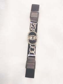 Women Corset Belts - 黑色 - 查看 3