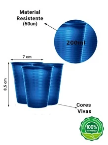 Disposable Cups - 水鴨藍 - 查看 2
