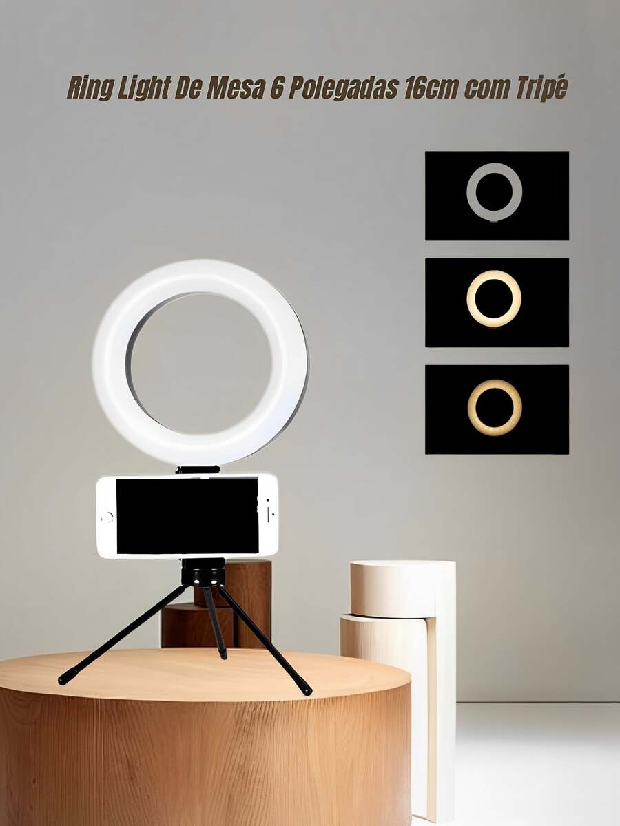 Phone External Flashes & Selfie Lights - trắng - Xem 1