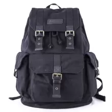 Gootium Canvas Backpack Rucksack 21101 - Black - View 1