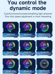 1pc Phone Cooler, Tablet Cooler, Magnetic Phone Cooler, Cell Phone Cooling Fan Portable Phone Radiator, Semiconductor Mobile Radiator, For Smartphone/Tablet/IPad - Black - View 4