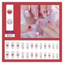 Kit de 5 Modelos Uñas Decoradas con Diseños Unicos y Elegantes con Pegamento - Verde - Ver 3