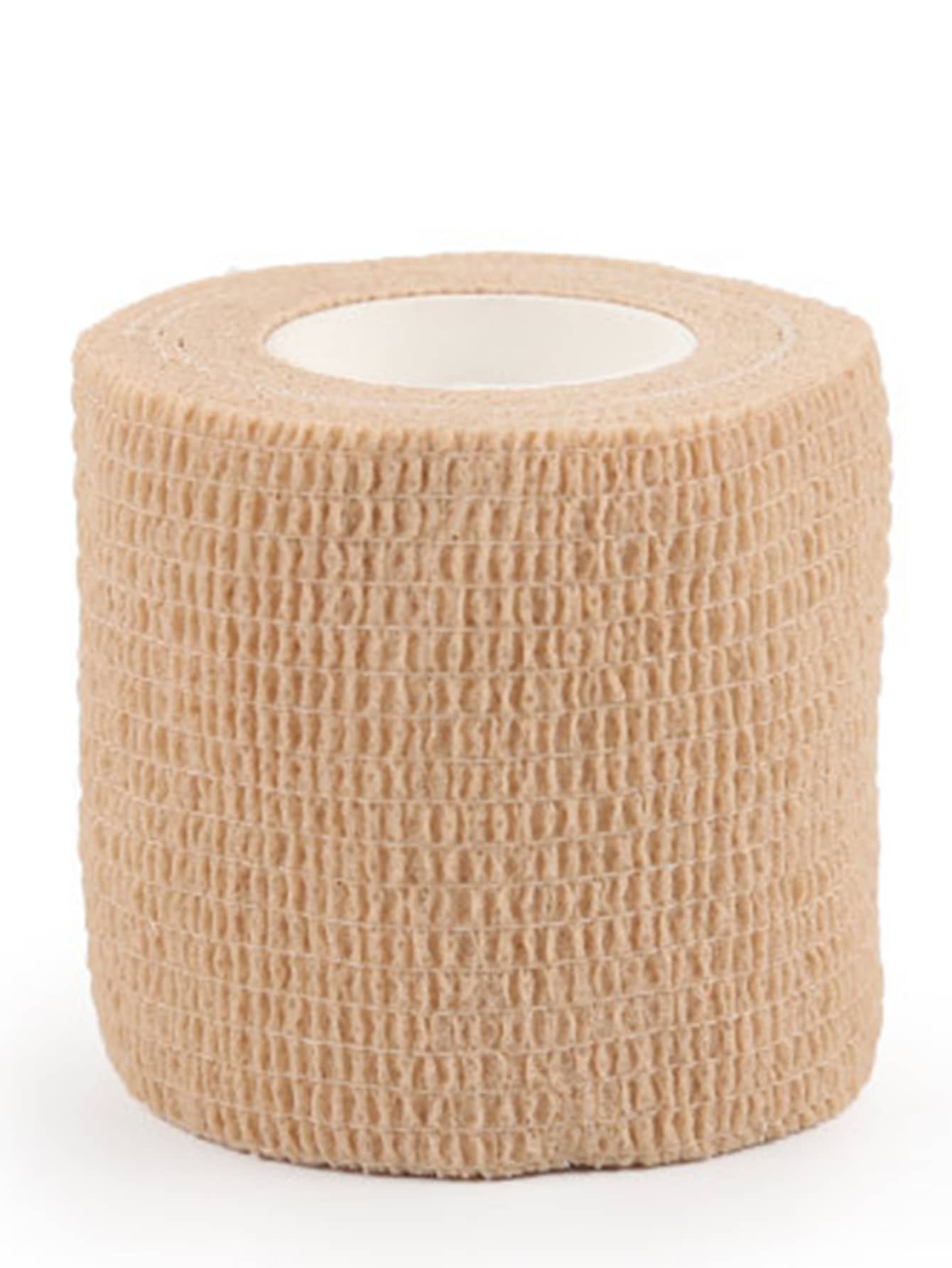 1pc 4.5m Elastic Self-adhesive Bandage - Apricot - View 1