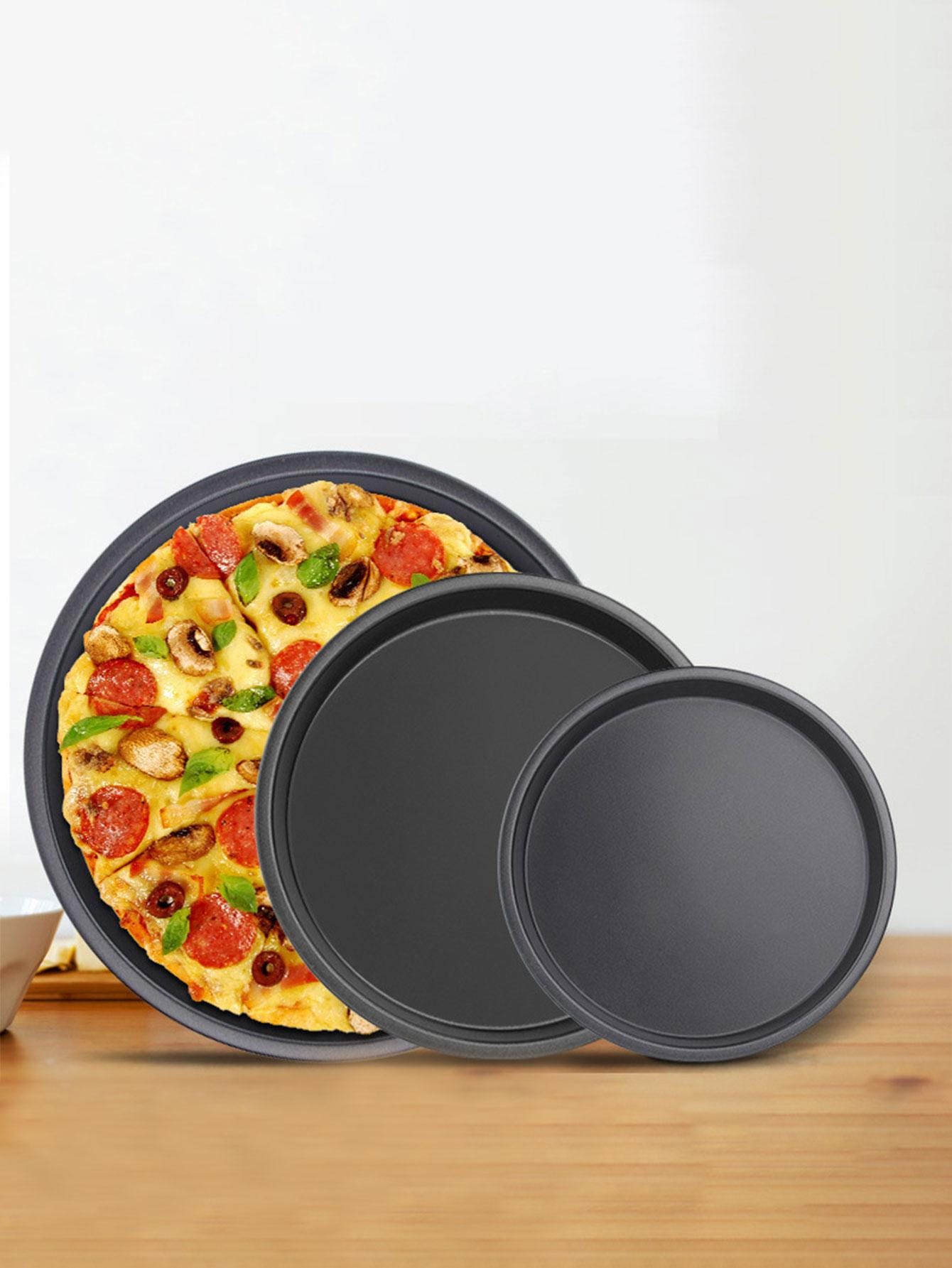 Nonstick Round Pizza Pan, Baking Oven Tray, Multipurpose Household