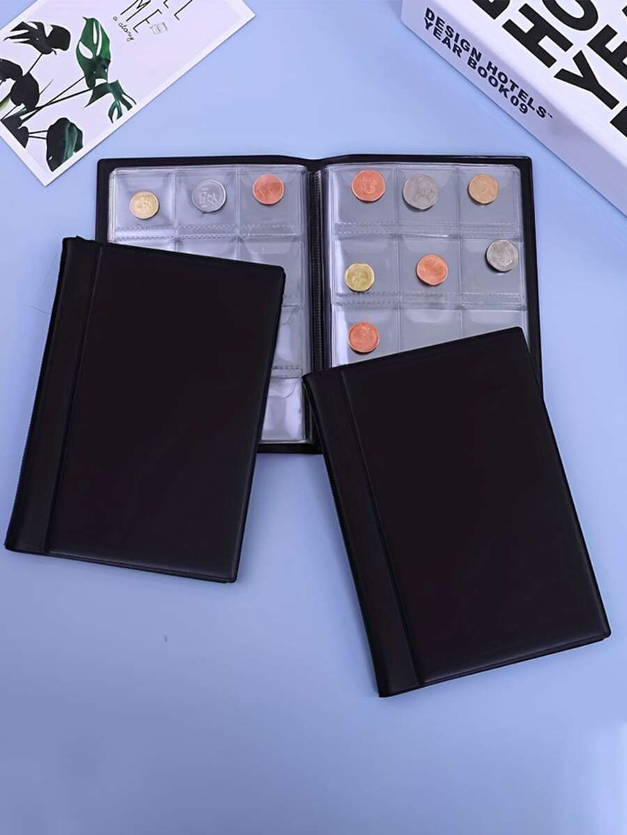 120口袋PVC硬幣收納硬幣專輯系列書紀念適用於禮物用品 - 綠色 - 查看 1