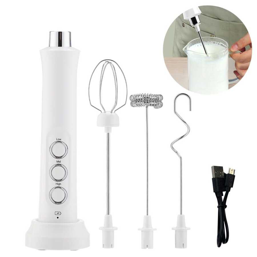 Thiết bị Bọt sữa - trắng - Xem 1