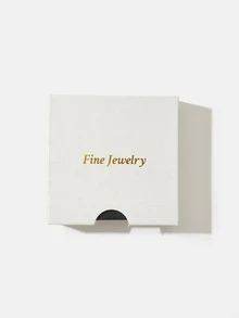 BALMORA 1雙時尚簡單經典優雅風格S925銀&藍色的寶石四爪銀耳釘適合女士,充分鑲嵌銀耳朵首飾類禮品 - 銀色 - 查看 6