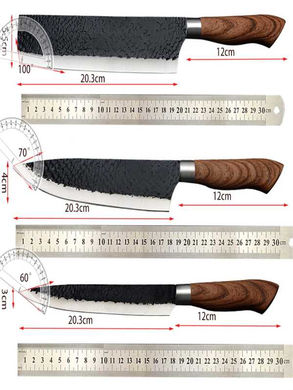 Kitchen Knives Set chef knives 6 sets Stainless Steel Kitchen