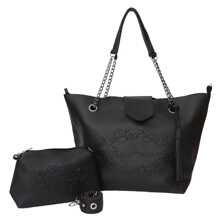 Women Shoulder Bags - 黑色 - 查看 2