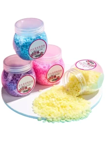 Kit 4 Jars Of Aromatic Pearls For Washing Clothes Leave A Pleasant Aroma On Your Clothes - 杏色 - 查看 1