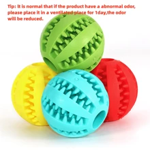 Pet Dog Toy Interactive Rubber Ball For Dogs And Cats, Teeth Cleaning Chewing Toy, Durable Dog Food Treat Ball - Pink - View 9