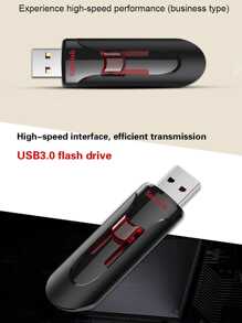 SanDisk Cruzer Glide 3.0 USB隨身碟 USB 3.0 CZ600隨身碟 32GB 64GB 128GB 黑色高速U盤 - 黑色 - 查看 5