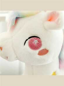 獨角獸毛絨玩具、獨角獸毛絨動物、大獨角獸毛絨、生日禮物、萬聖節禮物、娃娃、聖誕禮物、情人節禮物、新年禮物、送給家人和朋友的禮物 - 粉色 - 查看 3