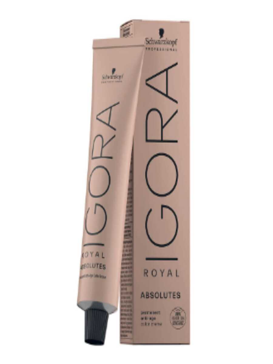 SCHWARZKOPF PROFESSIONAL TINTE 6-80 IGORA ROYAL ABSOLUTES 60 ML - Café integral - Ver 1
