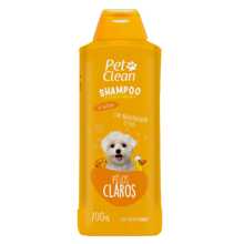 Shampoo e Condicionador Clareador Pet Clean 700 mL para Cães e Gatos