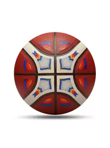 molten 1入正式授權複製版bg3100-m3p(2023版)抗磨pu高彈性橡膠膀胱室內/室外比賽籃球(size 7) - 棕色 - 查看 3