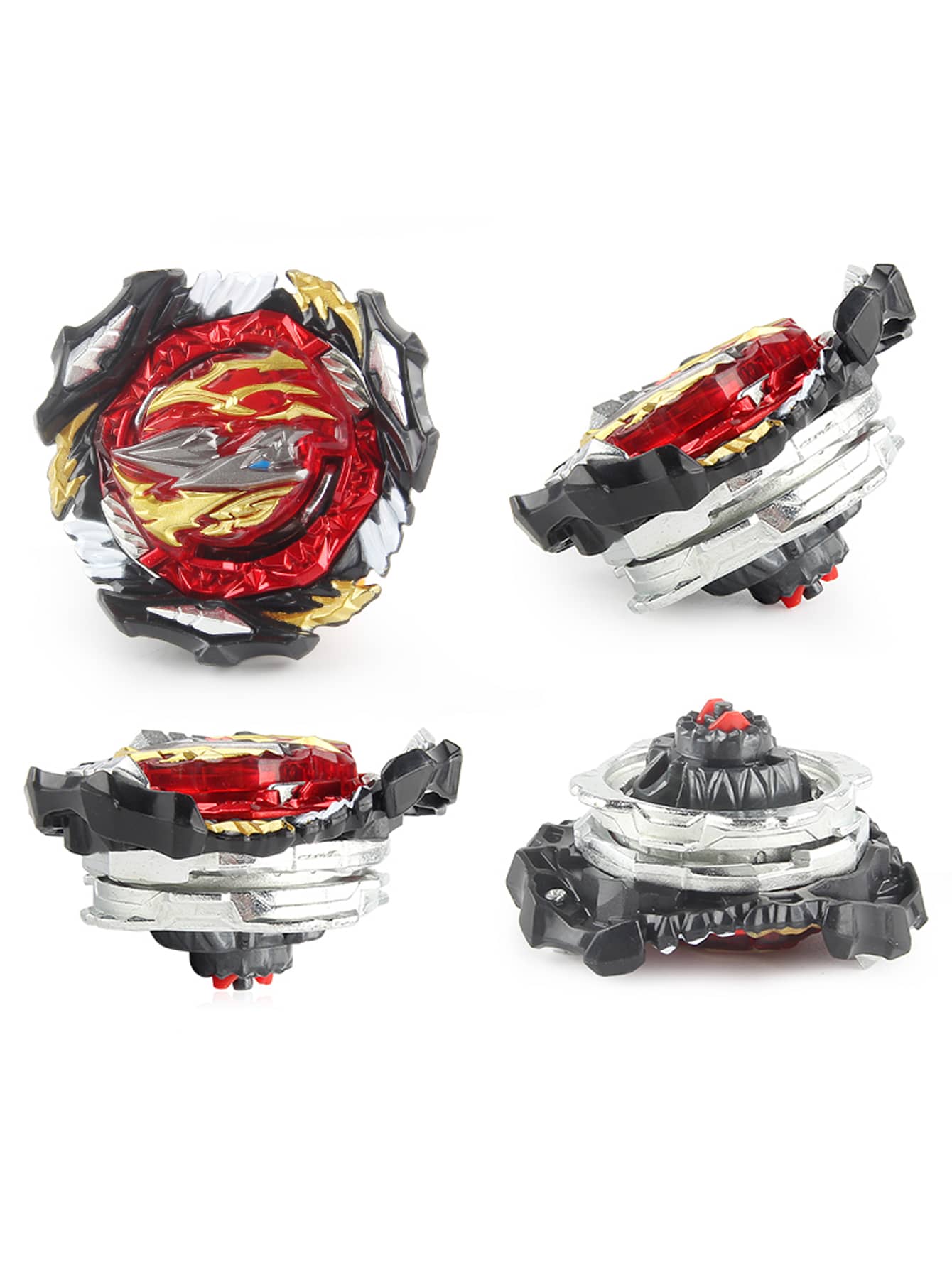 Burst BU Bey B197 Divine Belial Starter Battle Top With Launcher Set Gyro Toy Gift, Launcher