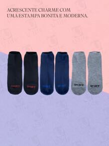 Men Invisible Socks - สีน้ำเงิน - ดู 2
