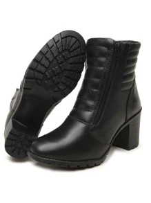 Women Fashion Boots - màu đen - Xem 4