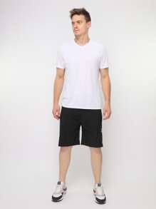 Men Sweatpants - 黑色 - 查看 6