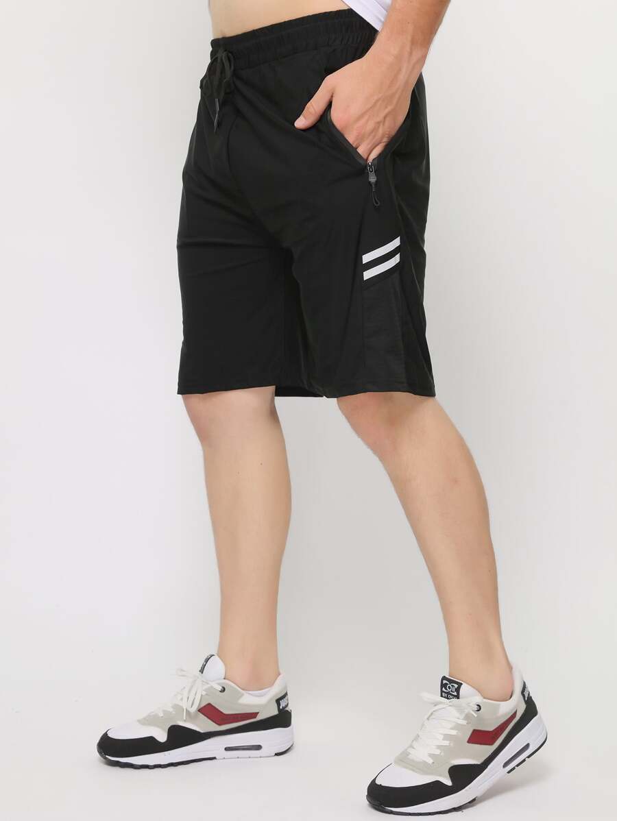 Men Sweatpants - 黑色 - 查看 1