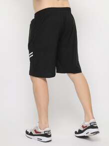 Men Sweatpants - 黑色 - 查看 3