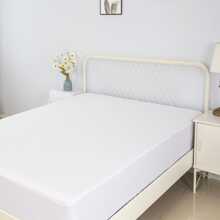 Single Layer Bed Cover - White - View 2