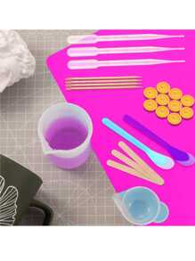 49pcs/set Epoxy Resin Silicone Mold Kit - Multicolor - View 2
