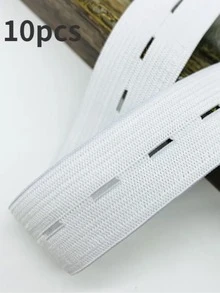 10pcs Clothes Organizer Strap - Perfect for Travel & Business Trips! - White - View 6