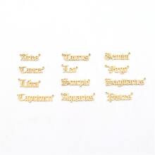 1pc New Stainless Steel Zodiac Adjustable Rope Bracelet For Women Party - White - View 4