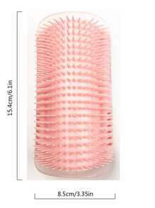 1只大型貓咪搔癢角磨毛神奇貓爪板桌角自娛自樂無聊按摩刷擦臉機貓用品齊全易拆卸。 - 粉色 - 查看 4