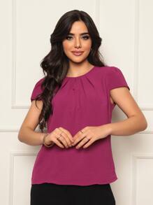 Women T-Shirts - Rose Red - View 2