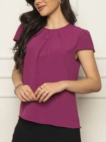 Women T-Shirts - Rose Red - View 4