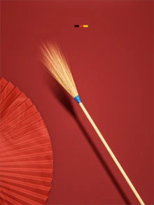 1box/7pcs Bamboo Feather Ear Cleaning Set Earpick Stick Ear Spoon Tweezers Full Set Earwax Removal Tool - Apricot - View 5