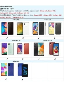 透明简约白色野生菊花图案印花四角防震插卡TPU手机壳，兼容苹果、三星、小米，国际版，非国内版 - 彩色 - 查看 3