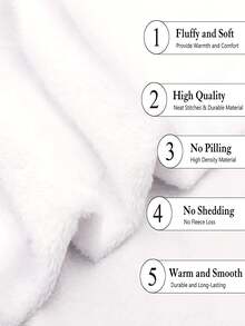 1 pieza Manta de franela con patrón de vaca cálido & acogedor para casa usar sofá & Cama - Multicolor - Ver 6