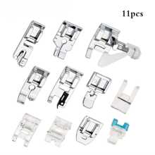 11Pcs Sewing Machine Presser Foot Kit Household Snap On Sewing Machine Foot For Low Shank Sewing Machine DIY Sewing Accessories - Multicolor - View 2