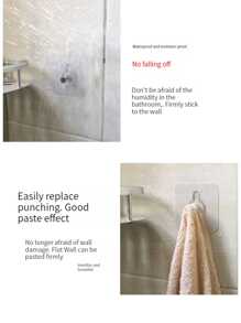 5件挂画神器，无需钻孔，强力粘合剂，墙壁，婚礼照片，特殊隐形螺丝，相框，无痕，钉钩