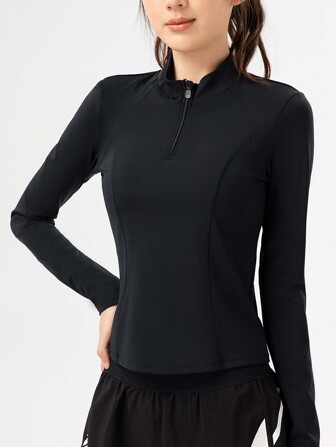 361degree 女式運動瑜伽連帽長袖外套秋冬健身跑步騎行騎行外套