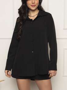 Women Blouses - màu đen - Xem 3