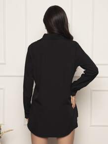 Women Blouses - màu đen - Xem 4